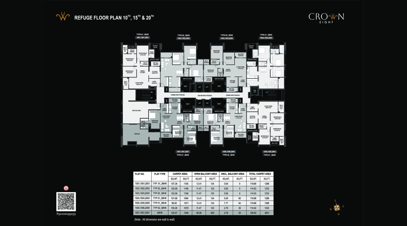 Pyramid-crown-8-Typical-Floor-Plan-Refuge-Floor